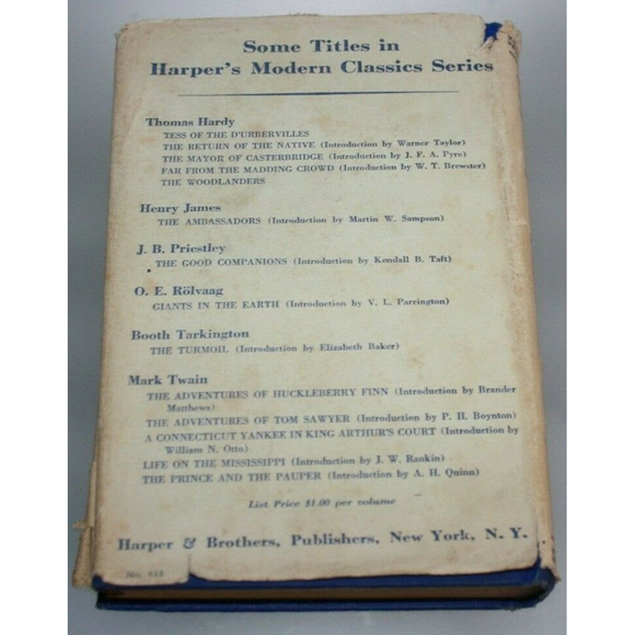 O. E. Rolvaag Giants In The Earth Vintage 1929 Hardcover - Picture 2 of 5